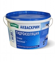 Готовая эластичная гидроизоляция Основит Акваскрин HA64