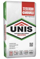 Супербелая финишная гипсовая шпатлёвка Юнис Теплон Финиш