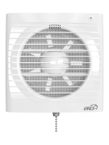 Бытовой вентилятор ERA 5S-02 ERA (175x175 мм, D125)