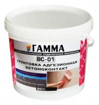 Бетон-контакт Гамма грунтовка адгезионная Бетон-контакт Гамма грунтовка адгезионная