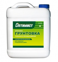 Грунтовка Оптимист G103 глубокого проникновения для наружных и внутренних работ