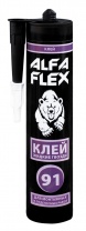 Клей жидкие гвозди ALFA Flex 91 для монтажных и отделочных работ бежевый 280мл