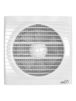 Бытовой вентилятор ERA 6C ERA (200x200 мм, D150)