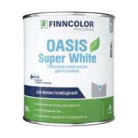 Краска для потолков Oasis Super White FINNCOLOR Краска для потолков Oasis Super White FINNCOLOR