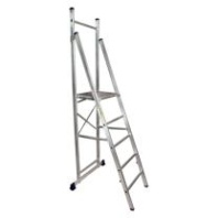 Стремянка профессиональная Alumet APE 1405, алюминиевая, 5 ступеней, 2,46 м