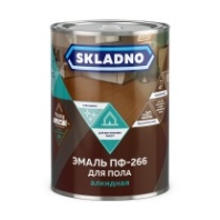 Эмаль ПФ-266 для пола Skladno, алкидная, глянцевая