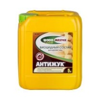 Биоцидный состав для дерева Woodmaster Антижук Биоцидный состав для дерева Woodmaster Антижук