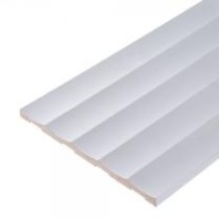 Панель стеновая МДФ 3D Breeze BR01 Белая 2750х165х9 мм