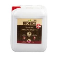 Пропитка для защиты дерева Bioteks Огнебиозащита, с индикатором, 2 класс
