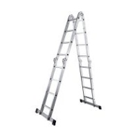Лестница-трансформер шарнирная Alumet TL4044, алюминиевая, 4 x 4 ступени, 2,24 - 4,64 м Лестница-трансформер шарнирная Alumet TL4044, алюминиевая, 4 x 4 ступени, 2,24 - 4,64 м