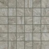 Вставка мозаика Альпы серая 30х30