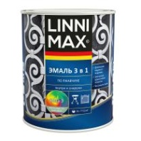 Грунт-эмаль по ржавчине Linnimax 3 в 1, база 3, бесцветная Грунт-эмаль по ржавчине Linnimax 3 в 1, база 3, бесцветная