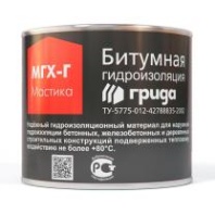 Мастика битумная Грида МГХ-Г гидроизоляционная черная