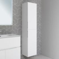 Пенал Aquanet Алвита New 35 белый матовый Пенал Aquanet Алвита New 35 белый матовый