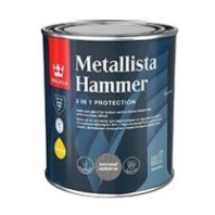 Краска для металла по ржавчине молотковая 3в1 Tikkurila Metallista Hammer Краска для металла по ржавчине молотковая 3в1 Tikkurila Metallista Hammer