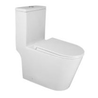 Унитаз моноблок Azario Scala AZ-8101 с бачком и сиденьем Микролифт, слив Торнадо
