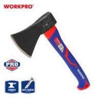 Кованый топор Workpro, фиберглассовая рукоятка, 0,6 кг