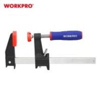 Струбцина быстрорегулируемая F-образная Workpro, 60 х 600 мм