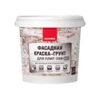 Краска-грунт фасадная для плит OSB Neomid Proff 3 в 1