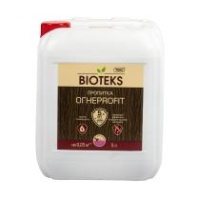 Пропитка для огнезащиты дерева Bioteks Огнеprofit, с индикатором, 1 класс
