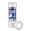 Скотч канцелярский Unibob, 19 мм x 33 м, прозрачный, 8 шт