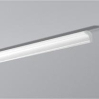 Плинтус потолочный экструдированный LX-30 2м (30x30 мм)