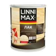 Лак для паркета и полов Linnimax, алкидно-полиуретановый, глянцевый