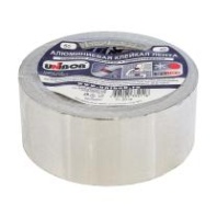 Алюминиевая клейкая лента Unibob 37282, 40 мкм, 50 мм x 40 м Алюминиевая клейкая лента Unibob 37282, 40 мкм, 50 мм x 40 м