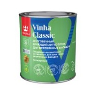 Антисептик для деревянных фасадов Tikkurila Vinha Classic, полуматовый, база С, бесцветный