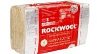 Утеплитель Rockwool Сауна Баттс 1000х600х50мм (4,8м2; 0,24м3)