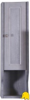 Подвесной шкаф Гранда 24 Grigio ASB-Woodline