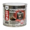 Эмаль термостойкая Dali, матовая, серебро