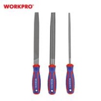 Напильники Workpro, 200 мм, набор 3 шт