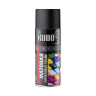 Аэрозольная акриловая краска Kudo KU-A9005M, матовая, 520 мл, RAL 9005M, черная Аэрозольная акриловая краска Kudo KU-A9005M, матовая, 520 мл, RAL 9005M, черная