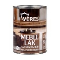 Лак мебельный Veres, быстросохнущий, акриловый, матовый
