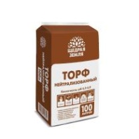 Торф нейтрализованный Щедрая земля, прессованный, 100 л Торф нейтрализованный Щедрая земля, прессованный, 100 л