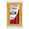Губка целлюлозная для уборки эпоксидной затирки желтая LITOKOL