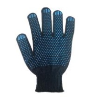 Перчатки х/б с ПВХ Стандарт, класс 10, 40 г, черные