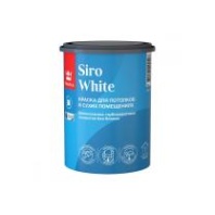 Краска для потолков, Tikkurila Siro White, глубокоматовая, база A, белая Краска для потолков, Tikkurila Siro White, глубокоматовая, база A, белая