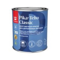Краска для деревянных фасадов Tikkurila Pika-Teho Classic, матовая, база С, бесцветная