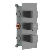 Смеситель для душа термостат душа Raglo R02.263.09, графит Смеситель для душа термостат душа Raglo R02.263.09, графит