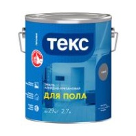 Эмаль для пола Текс Профи, алкидно-уретановая, глянцевая Эмаль для пола Текс Профи, алкидно-уретановая, глянцевая