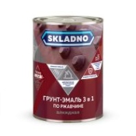 Грунт-эмаль по ржавчине 3 в 1 Skladno Грунт-эмаль по ржавчине 3 в 1 Skladno