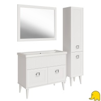 Комплект мебели для (Белый) ASB-Woodline