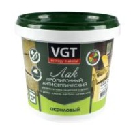 Лак пропиточный с антисептиком для дерева и камня VGT, акриловый Лак пропиточный с антисептиком для дерева и камня VGT, акриловый