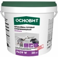 Шпаклевка готовая суперфинишная Основит Элисилк PA39 W Шпаклевка готовая суперфинишная Основит Элисилк PA39 W