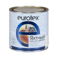 Лак яхтный Eurotex, алкидно-уретановый, полуматовый