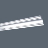 Плинтус потолочный экструдированный LX-40 2м (30x30 мм)