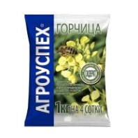 Семена сидерата Горчица Агроуспех, 1 кг