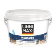 Краска по дереву Linnimax Holzfarbe, шелковисто-матовая, база 1, белая